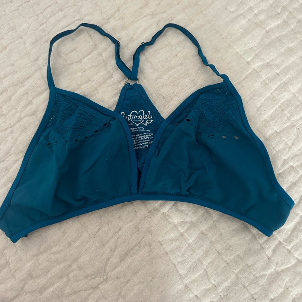 Blue Intimately Free People bralette size M/L